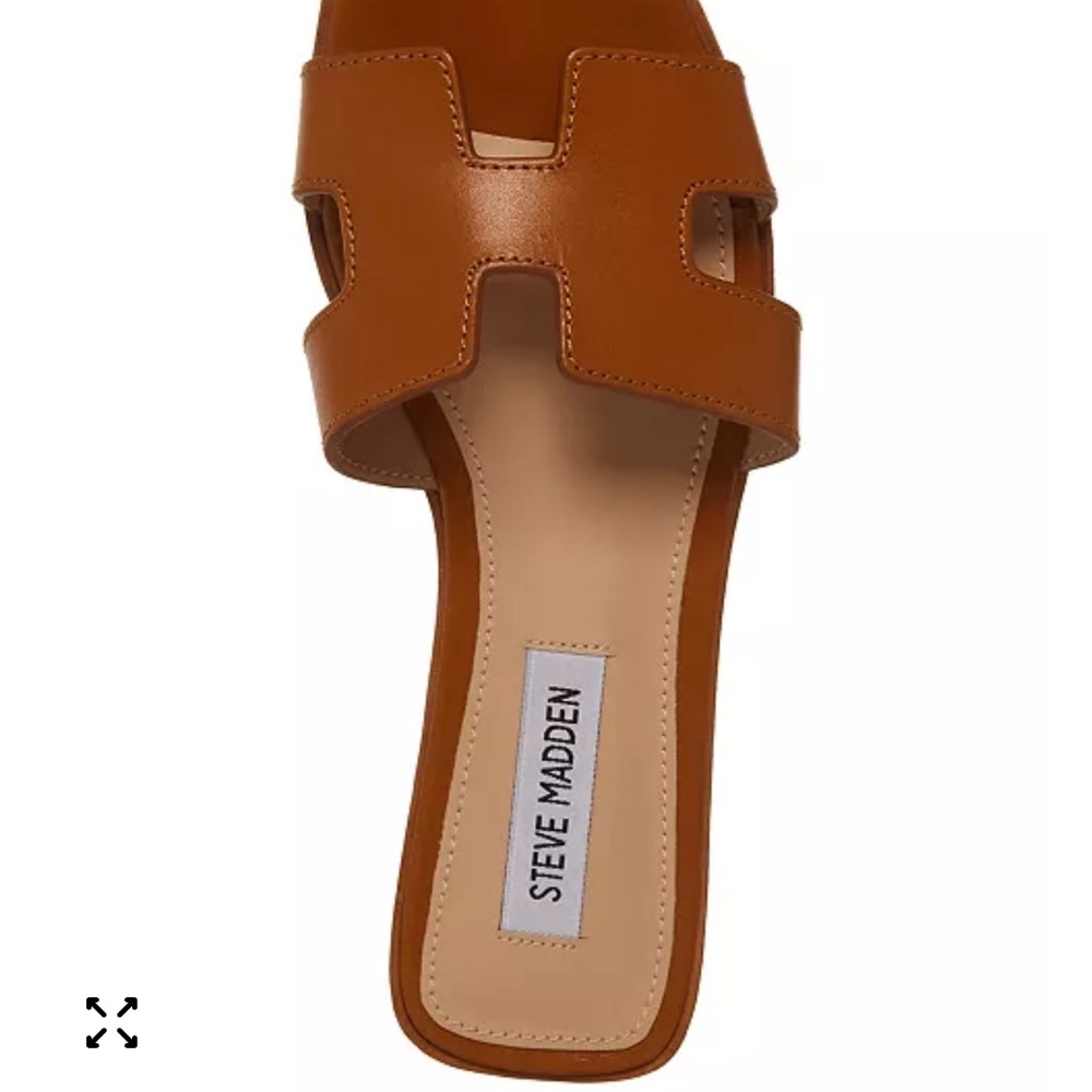 Steve Madden Women's Brown Slide Sandals